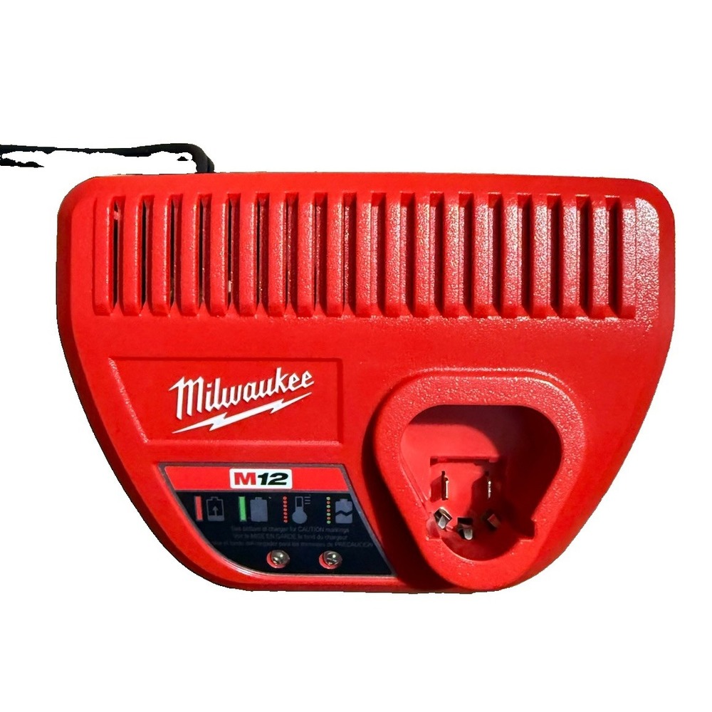 New Milwaukee 48-59-2401 M12 Li-Ion 12V Battery Charger 12 Volt